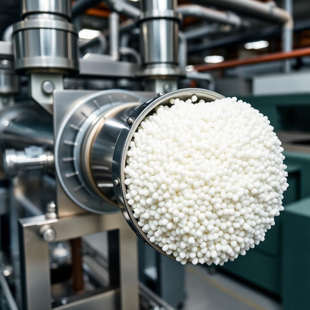 Plastic pellet production line